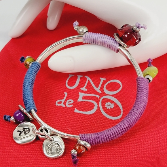 2012 Uno de 50 "La que abunda" Bangle Bracelet - Picture 12 of 12